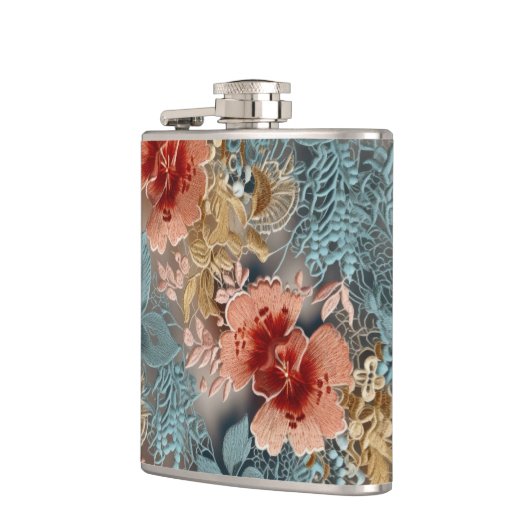 お借りしたもの、青いもの フラスク (左)