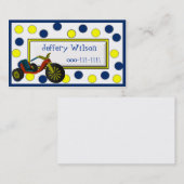 お偉方の子供のテレホンカード コーリングカード (正面/裏面)