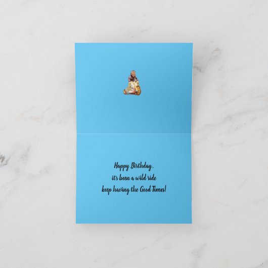 "お偉方"の誕生日 カード (内部)