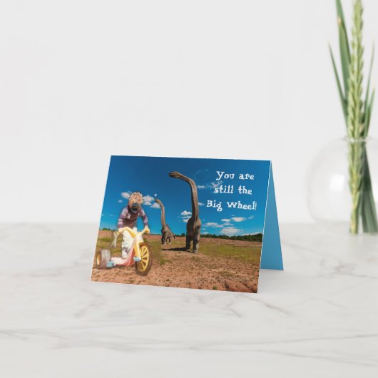 "お偉方"の誕生日 カード (正面)