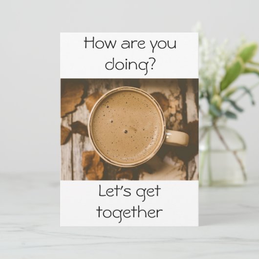 お元気ですか？ 招待状 (スタンド正面)