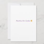 お元気ですか？ 招待状 (裏面)