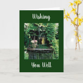 「お元気をお祈りします」 カード (黄色い花)