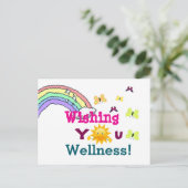 お元気をお祈りします ポストカード (スタンド正面)