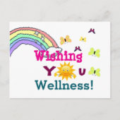 お元気をお祈りします ポストカード (正面)