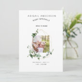 お兄さんからお姫様へ　ベイビーシャワーの招待状 招待状 (スタンド正面)