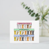 お兄さんになることのお祝い ポストカード (スタンド正面)