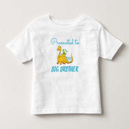 お兄さんに促進される トドラーTシャツ (正面)