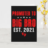 お兄さんに昇格 カード (黄色い花)