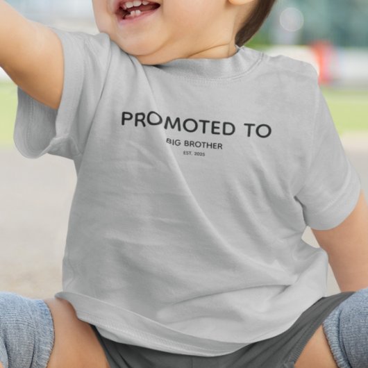 お兄さんに昇格!妊娠発表 トドラーTシャツ