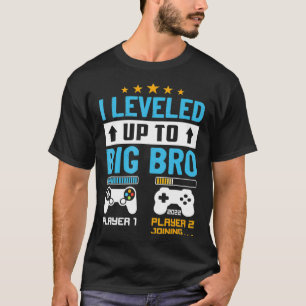 お兄さんに昇格 2022 大きな兄貴にレベルアップ Tシャツ