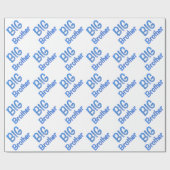 お兄さんのタイポグラフィ ラッピングペーパー (フラット)