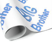 お兄さんのタイポグラフィ ラッピングペーパー (ロールコーナー)