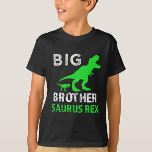 お兄さんのSaurusのレックスのワイシャツのおもしろいなディーノのTシャツ Tシャツ