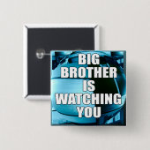 お兄さんは見ています 缶バッジ (正面&裏面)