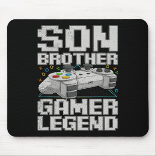 お兄さんへのギフトに最適なレトロゲームTシャツ マウスパッド