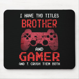 お兄さんへのギフトに!レトロゲーム好きな少年・男子のための面白Tシャツ マウスパッド