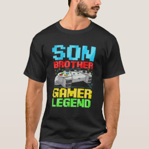 お兄さんへのレトロゲームギフト Funny Gamer Vintage Video Games fo Tシャツ