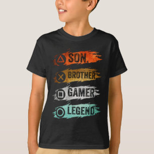 お兄さんへのレトロゲームギフト Tシャツ