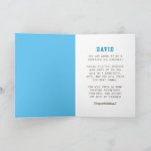 お兄さんデビューおめでとう！あなたはきっと素敵なお兄さんになるよ！ カード (内部)