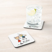 お兄さんプレゼント付きの姉さん コースター (右側)