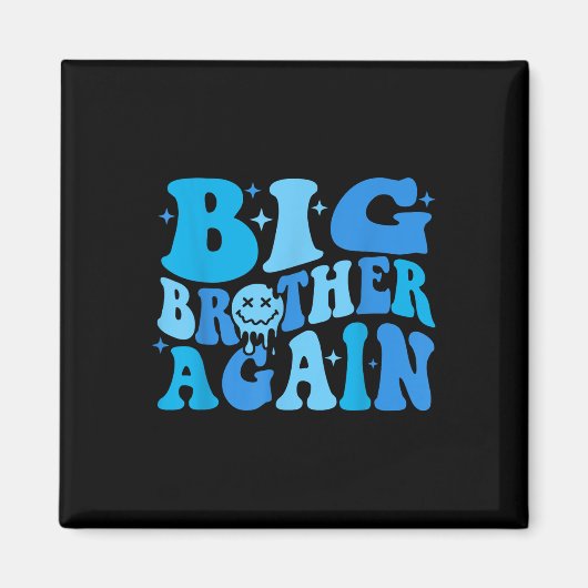 お兄さん再び お兄さんの少年向け発表 マグネット (正面)