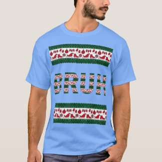 お兄さん 汚いクリスマススウェター 面白い クリスマススウェター Tシャツ