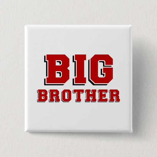 お兄さん 缶バッジ (正面)