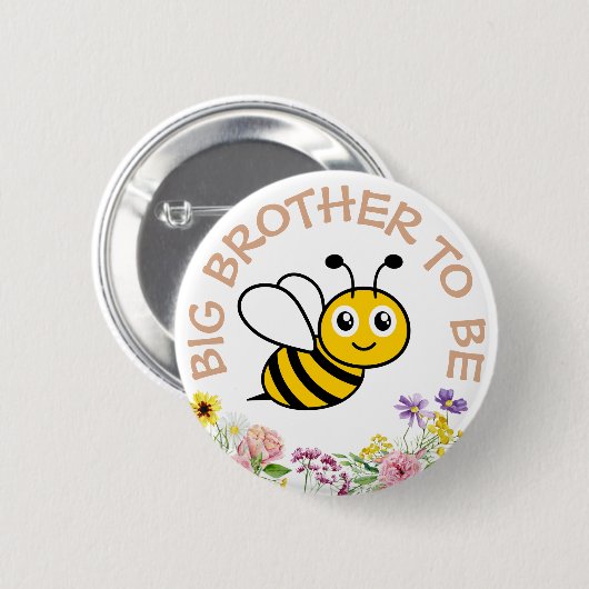 お兄さん 缶バッジ (正面&裏面)