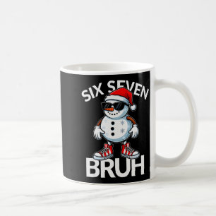 お兄さん Six Seven 6 7 ミーム クリスマス 面白い Xmas メンズ コーヒーマグカップ