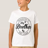お兄さんTシャツ、ビッグブラザーに昇格Tシャツ、 Tシャツ (正面)
