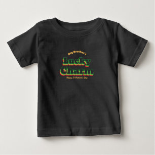 お兄ちゃんのラッキーアイテム:セントパトリックデー ベビーTシャツ