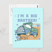 お兄ちゃんトラックTシャツ＆ギフト ポストカード (正面/裏面)