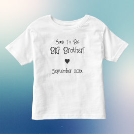 お兄ちゃん妊娠発表 トドラーTシャツ