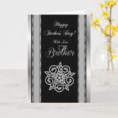 お兄ちゃん/お父さんの日 – ケルト結び目模様 カード (黄色い花)