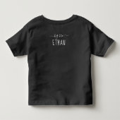 お兄ちゃん | 赤ちゃんの誕生をみんなに知らせる トドラーTシャツ (裏面)