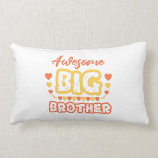 お兄素晴らしさん。カラフル文字 ランバークッション