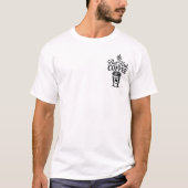 お先にコーヒーをどうぞ 面白い コーヒーTシャツ Tシャツ (正面)