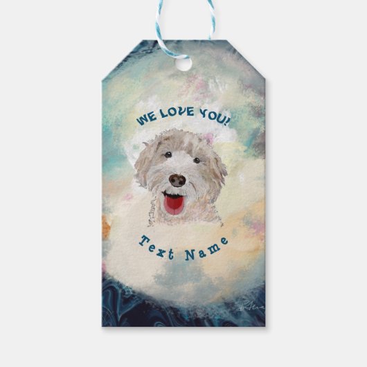 お写真でカスタマイズ ギフトタグ (正面)