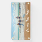 お写真とテキストでオリジナルのバナーをカスタマイズ 横断幕 (縦)