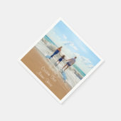 お写真とテキストでオリジナルナプキンを作成 スタンダードカクテルナプキン (角)