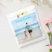 お写真とテキストをカスタマイズしたオリジナルギフトバッグ フェイバーバッグ (封をした状態)