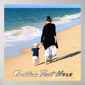 お写真のホログラムプリントポスターをオーダーメイドテキストで 箔ポスター (正面)