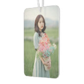 お写真付きオリジナル芳香剤 カーエアーフレッシュナー (左)