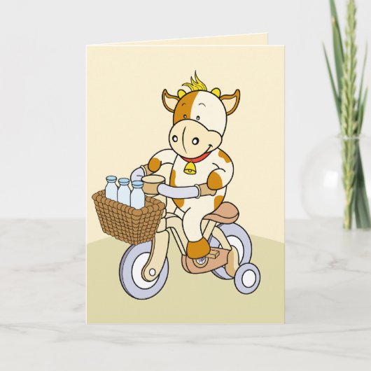 お出かけ時の挨拶状 サンキューカード (正面)