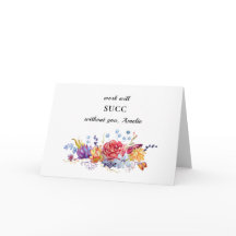 お別おもしろいれの同僚/ボスのかわいいフローラ