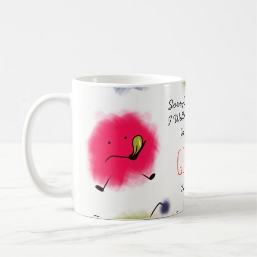 お別おもしろいれ同僚マグカップ – セラピストを見る コーヒーマグカップ (左)