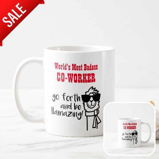 お別おもしろいれ同僚 – ワールドバダスラマMUG コーヒーマグカップ