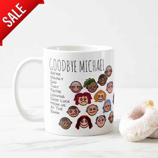 お別れおもしろいCO-WORKERボス – 私たちの大部分は悲しい コーヒーマグカップ