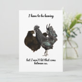 お別れのカードを残さねば 招待状 (スタンド正面)